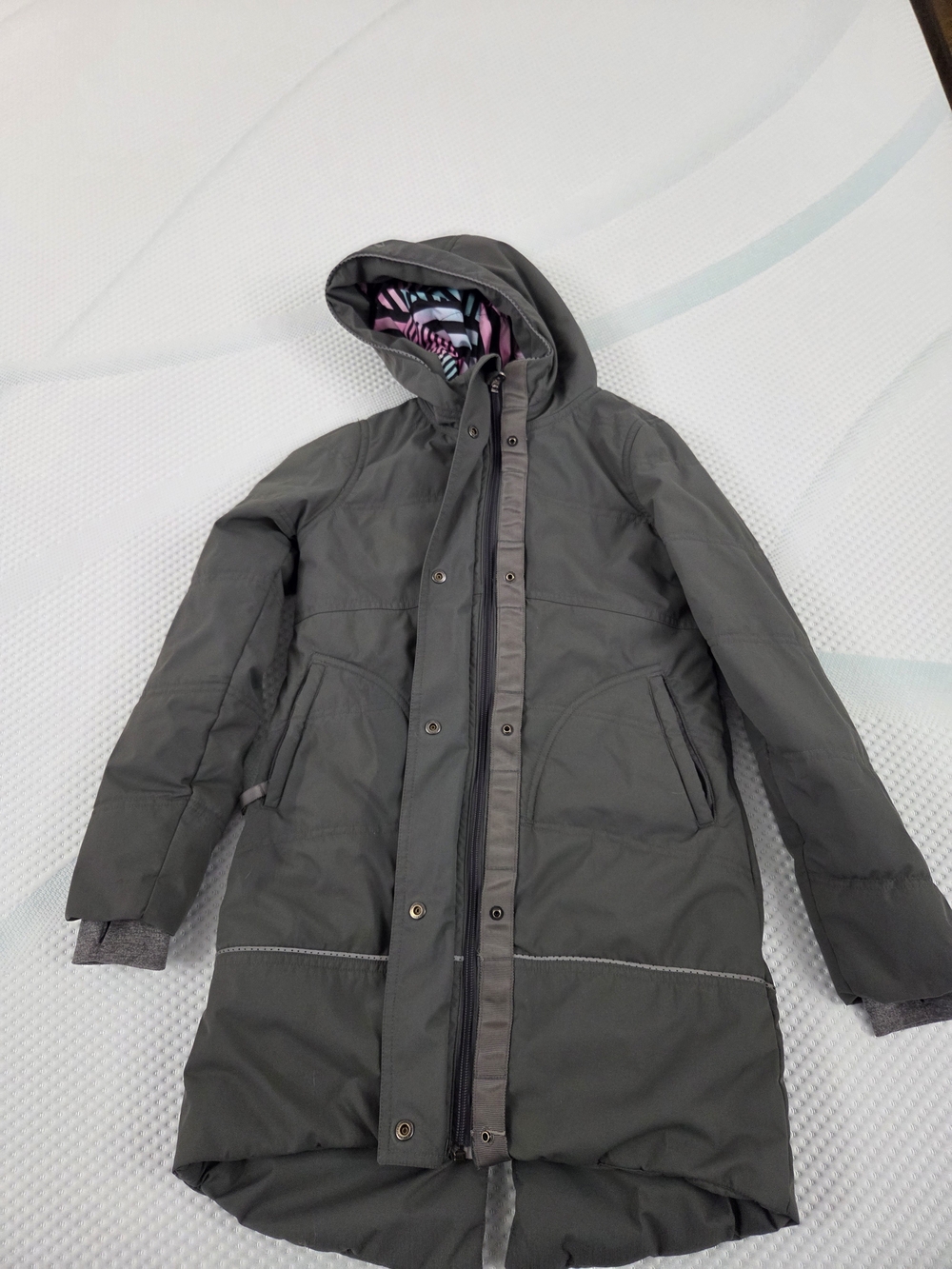 Ivivva Girls'  Shine Bright Gray Puffer Jacket